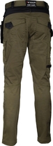 Pantalon Multipoches KUDUS taupe/noir - Jambes courtes - COFRA - V568-0-03
