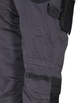Pantalon Multipoches KUDUS antracite/noir - Jambes courtes - COFRA - V568-0-04