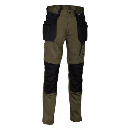 Pantalon Multipoches KUDUS BOX taupe/noir - Taille standard - COFRA - V568-1-03