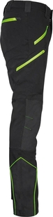 Pantalon VELTEN noir/vert citron - Taille standard - COFRA - V621-0-07
