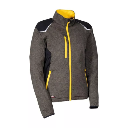 Sweat-Shirt TILBURG taupe/noir/jaune - Taille standard - COFRA - V647-0-03