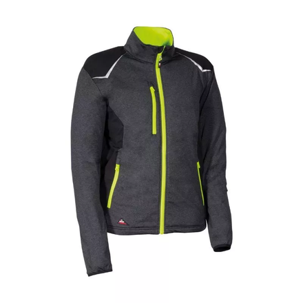 Sweat-Shirt TILBURG noir/antracite/jaune fluo - Taille standard - COFRA - V647-0-05