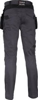 Pantalon Multipoches PAKATTI anthracite/noir - Taille standard - COFRA - V721-0-04