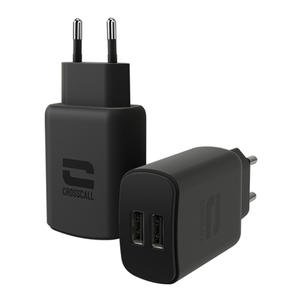 Chargeur Secteur Double USB-A Bulk - CROSSCALL - 1301160301477