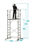 ECHAFAUDAGE TEK'UP CENTAURE ALUMINIUM 4.55 M -238703