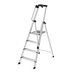 Escabeau pro X STEP 5 marches CENTAURE - Hauteur maxi 3.10m - Marches profondes de 11cm - 275205
