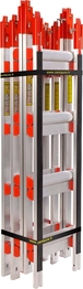 ECHELLE CENTAURE DE TOIT PROFESSIONNELLE ALUMINIUM 5 ÉLÉMENTS DE 1,32 M- 485033