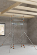 Echafaudage roulant aluminium Centaure - Base standard - Longueur 1m65 - STM 165 4, plancher 3m80 - 514724