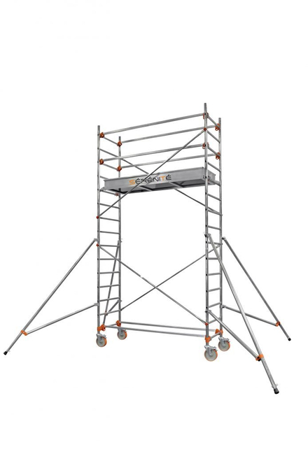Echafaudage roulant aluminium Centaure - Longueur 2m05 - ST 205 4, plancher 3m90 - 514744