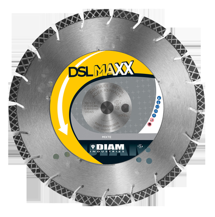 DISQUE DIAMANT Ø125/22.23 MIXTE DIAM INDUSTRIE - DSLMAXX125/22