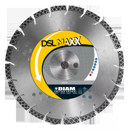 DISQUE DIAMANT Ø125/22.23 MIXTE DIAM INDUSTRIE - DSLMAXX125/22