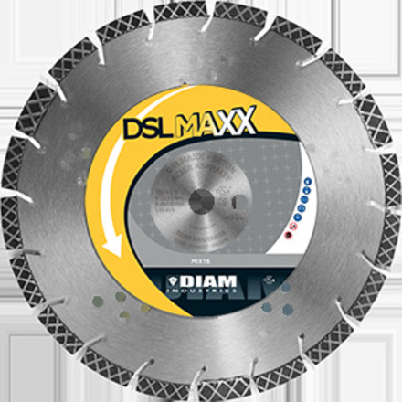 Disque diamant DIAM INDUSTRIES Ø450/25,4 mixte - DSLMAXX45025