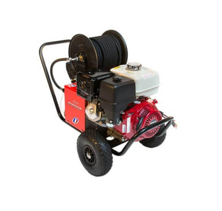 NETTOYEUR HAUTE PRESSION DIMACO THERMIQUE AVEC ENROULEUR 13CV 900L/H 240 BARS MOTEUR HONDA - 15240HEPRED