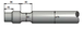 Pointe conique pour marteaux brh THOMAS TURTON - FU35P0730