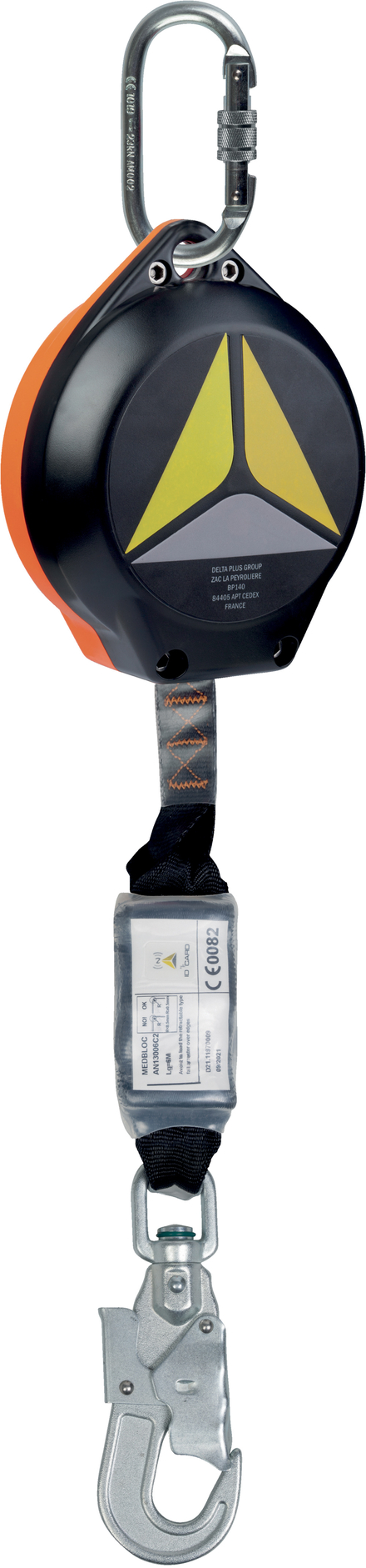 Enrouleur à rappel automatique en sangle DELTA PLUS - AN13006C2