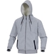 VESTE SWEAT DELTA PLUS MOLLETON POLYESTER/COTON GRIS -ANZIOGR0