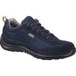 CHAUSSURES BASSES DELTA PLUS CUIR CROUTE VELOURS ET MESH - S1P SRC BLEU MARINE - COMOSPBL0