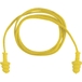 SACHET DE 10 PAIRES DE BOUCHONS D'OREILLE REUTILISABLES EN TPR DELTA PLUS - CONICFIR010OR