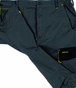 BERMUDA DE TRAVAIL DELTA PLUS NOIR ET ROUGE D-MACH POLYESTER COTON - DMBERNR0
