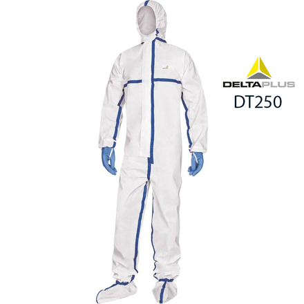 COMBINAISON INTÉGRALE DELTA PLUS À CAPUCHE - BANDES ÉTANCHÉES - DT2500