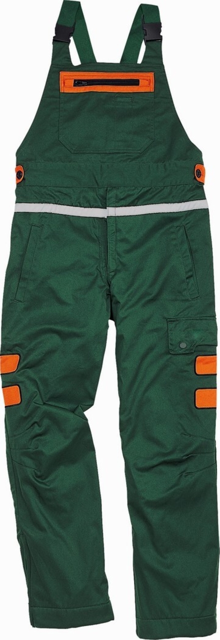 SALOPETTE BUCHERON DELTA PLUS DOUBLURE AVEC COMPLEXE ANTI-COUPURE VERT / ORANGE ERABLE 3 - ERAB3VE0