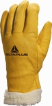 GANT CUIR DELTA PLUS PLEINE FLEUR DE BOVIN FOURRE MANCHETTE -FBF150