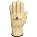 GANT DELTA PLUS CUIR DE BOVIN HYDROFUGE PAUME FLEUR RETOURNÉE DOUBLÉ KEVLAR® 2 FILS-FIBKV020