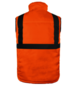 Gilet haute visibilité sans manches réversible orange DELTA PLUS - FIDJ3HVOR