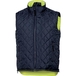 GILET DELTA PLUS CHAUD FIDJI HAUTE VISIBILITÉ RÉVERSIBLE POLYESTER OXFORD ENDUIT PU -FIDJIHVJM0