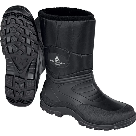 DEMI-BOTTES FOURREE EN PVC FREEZE NOIR DELTA PLUS - FREEZNO0