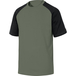 TEE-SHIRT DELTA PLUS 100% COTON GENOA BLEU ROI-BLEU MARINE-GENOABM0