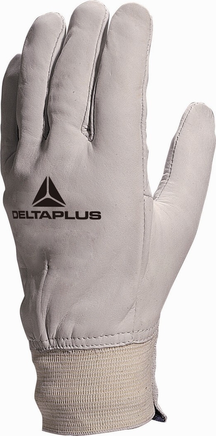GANT DELTA PLUS FLEUR DE BOVIN GRIS POIGNET LATEX -GFBLE070