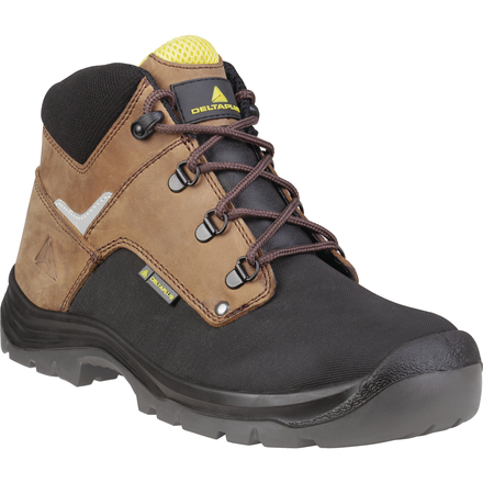 CHAUSSURES HAUTES CUIR VACHETTE ET CROUTE DE CUIR ENDUCTION PU - S3 CR SRC DELTA PLUS - GOBIS3MA