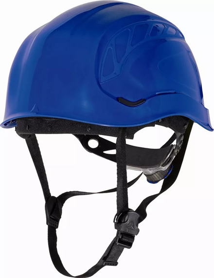 CASQUE DE CHANTIER BLEU STYLE CASQUE DE MONTAGNE DELTA PLUS- D020GRAPEBLFL