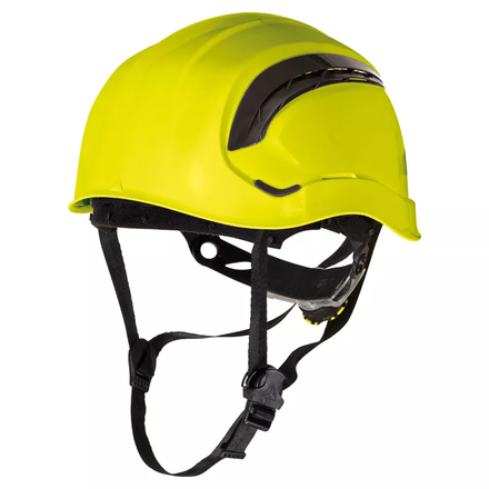 CASQUE DE CHANTIER DELTA PLUS GRANITE WIND VENTILÉ JAUNE- STYLE CASQUE DE MONTAGNE -GRAWIJAFL