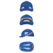STICKERS HV ARGENT POUR CASQUE DE CHANTIER - DELTA PLUS - HESTICKERAR