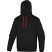 SWEAT DELTA PLUS MOLLETON POLYESTER/COTON NOIR/ROUGE- LECCONR0