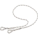 LONGE CORDE TORONNEE Diam. 12, 2 BOUCLES COSSEES - LONGUEUR 1 M 50 DELTA PLUS- LO007150