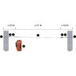 LIGNE DE VIE TEMPORAIRE HORIZONTALE EN CÂBLE - MAX 12 M DELTA PLUS- LV301