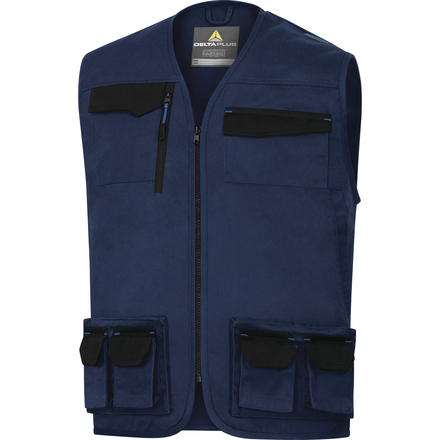 GILET DE TRAVAIL DELTA PLUS MACH2 BLEU MARINE - M2GI3BM0