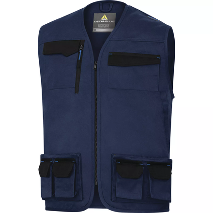 GILET DE TRAVAIL DELTA PLUS MACH2 BLEU MARINE - M2GI3BM0