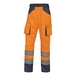 PANTALON DE TRAVAIL DELTA PLUS HAUTE VISIBILITÉ MACH2 EN COTON / POLYESTER ORANGE FLUO - M2PHVOG0