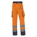 PANTALON DE TRAVAIL DELTA PLUS HAUTE VISIBILITÉ MACH2 EN COTON / POLYESTER ORANGE FLUO - M2PHVOG0