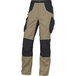 PANTALON DE TRAVAIL DELTA PLUS MACH SPIRIT 60% COTON / 40% POLYESTER 270 G/M² BEIGE-NOIR - D020M5PA2BN