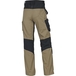 PANTALON DE TRAVAIL DELTA PLUS MACH SPIRIT 60% COTON / 40% POLYESTER 270 G/M² BEIGE-NOIR - D020M5PA2BN