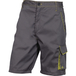 BERMUDA DE TRAVAIL DELTA PLUS PANOSTYLE POLYESTER COTON BLEU MARINE / ORANGE -M6BERBM0