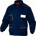 VESTE DE TRAVAIL DELTA PLUS PANOSTYLE® POLYESTER COTON BLEU MARINE / ORANGE -M6VESBM0