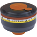 BOITE 4 CARTOUCHES FILTRANTES A GAZ A2B2E2 DELTA PLUS - M9001EABE2