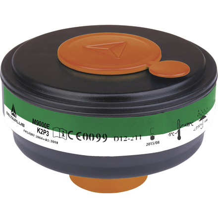 BOITE 4 CARTOUCHES FILTRANTES A GAZ K2P3 DELTA PLUS - M9001EK2P3