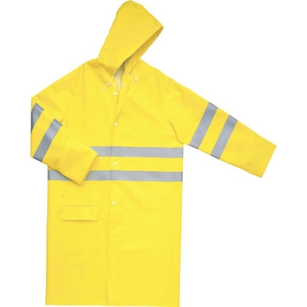 MANTEAU DE PLUIE PVC HAUTE VISIBILITÉ DELTA PLUS - MA605V2JA0